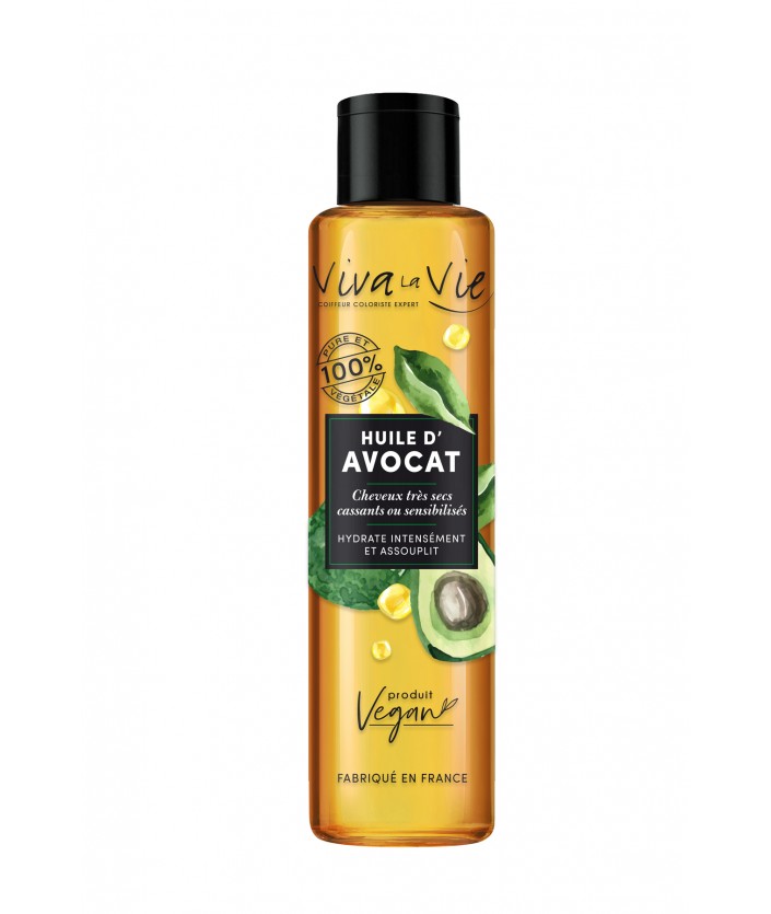 Huile d'Avocat 100% Naturelle 250ml - Dana Hair