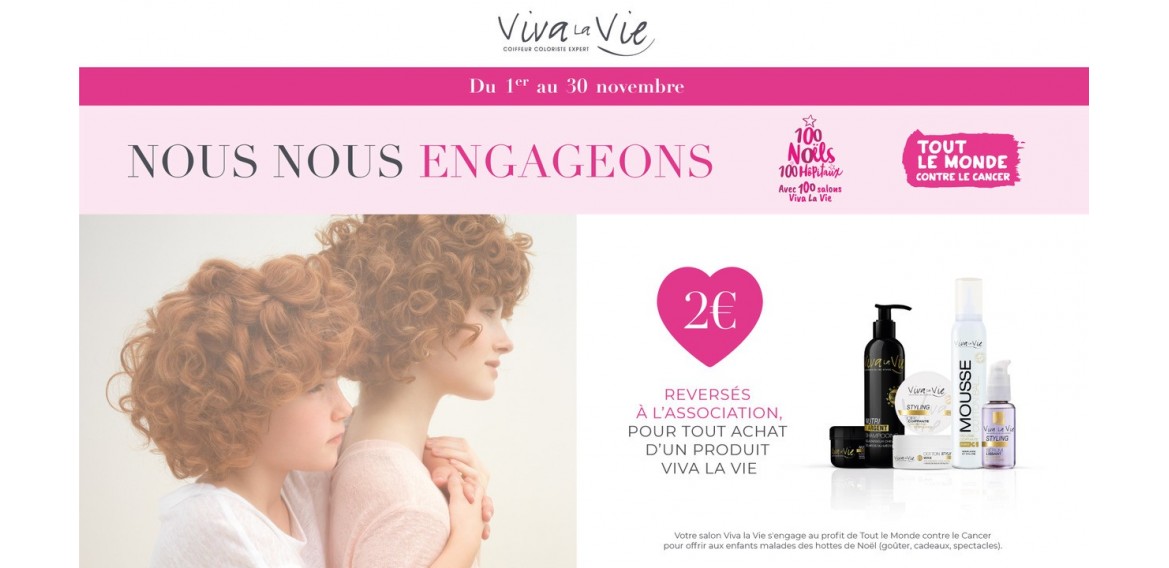 Viva la Vie soutient Tout le monde contre le cancer !
